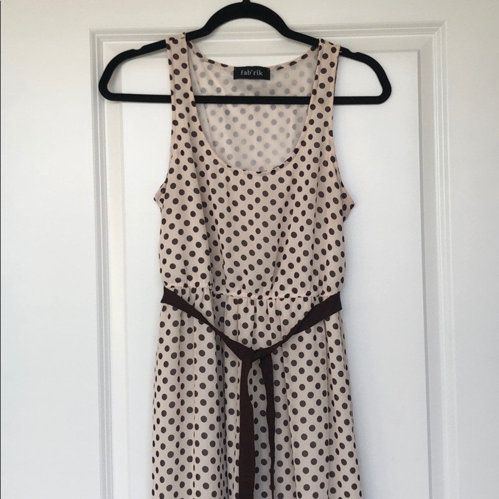 POLKADOT MAXI DRESS